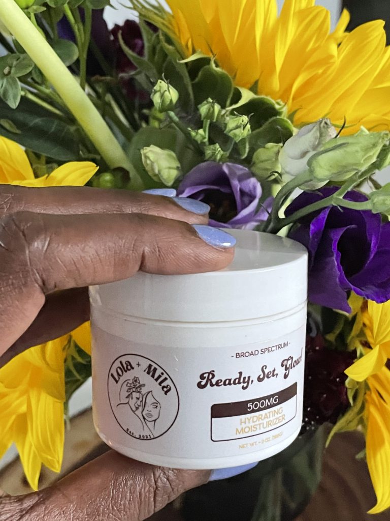 image of lola and mila face cream