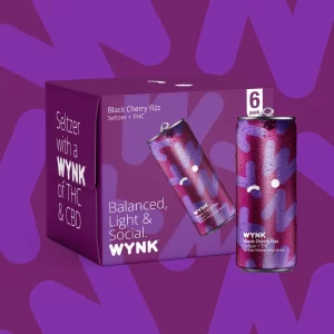 Wynk Black Cherry Fizz Seltzer